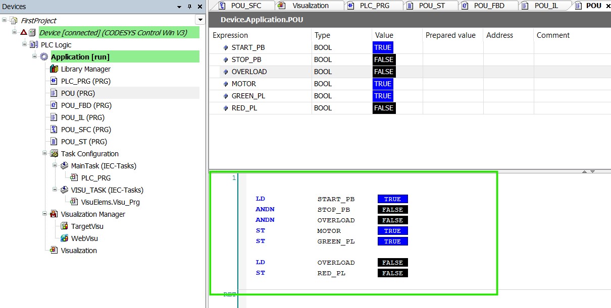 Sample Program - Capacity Automation