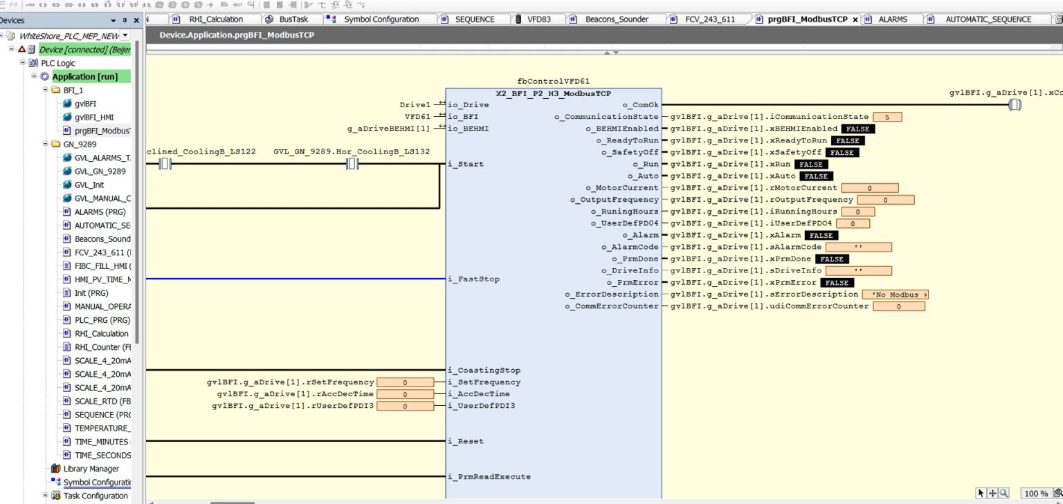 PLC Programming using Codesys - Capacity Automation