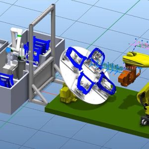 Fanuc Roboguide Simulation HandlingPRO and iRVision
