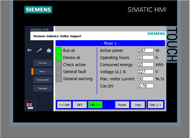 Hmi Display Examples Good HMI Example - Capacity Automation